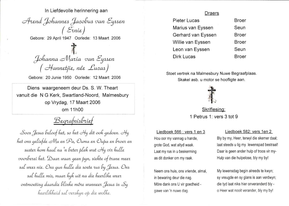 EYSSEN-VAN-Arend-Johannes-Jacobus-Nn-Ernie-1947-2006-M_2