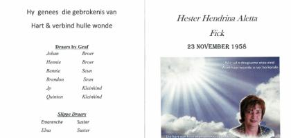 FICK-Hester-Hendrina-Aletta-nee-Pretorius-1958-2012-F