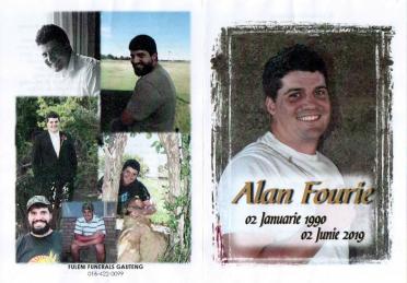 FOURIE-Alan-Sinjon-Nn-Alan-1990-2019-M