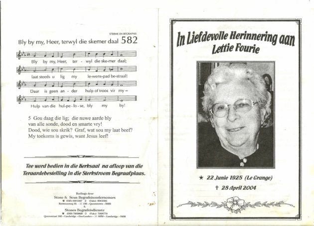 FOURIE-Aletta-Johanna-Elizabeth-Nn-Lettie-nee-LeGrange-1925-2004-F_1