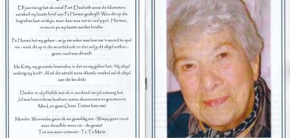 FOURIE-Catharina-Jacoba-Nn-Kitty-1928-2012-F