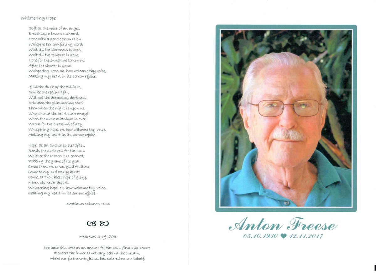 FREESE-Anton-Ernest-Nn-Anton-1930-2017-M_1