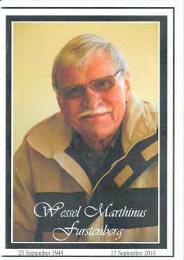 FURSTENBERG-Wessel-Marthinus-1944-2018-M-01