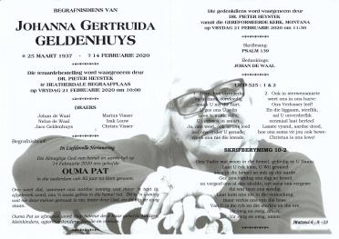 GELDENHUYS-Johanna-Gertruida-Nn-Pat-1937-2020-F-02