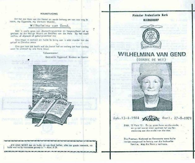 GEND-VAN-Wilhelmina-Christina-Nn-Minnie-neeDeWet-1904-1971-Grandmother-F_1