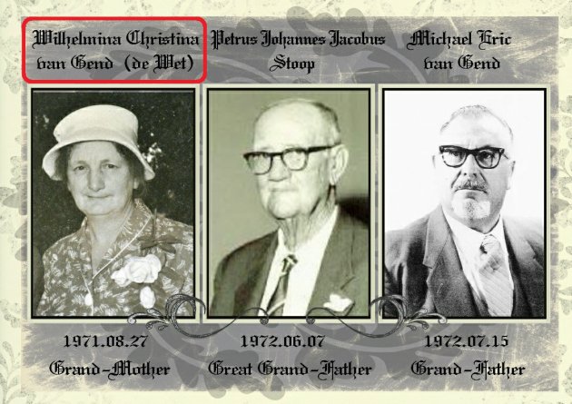 GEND-VAN-Wilhelmina-Christina-Nn-Minnie-neeDeWet-1904-1971-Grandmother-F_2