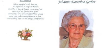 GERBER-Johanna-Dorothea-1917-2009