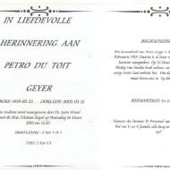 GEYER-Petro-DuToit-Nn-Petro-1919-2005-F_1