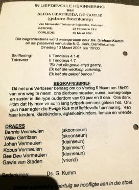 GOEDE-DE-Alida-Gertruida-nee-Steenkamp-1911-2001-F