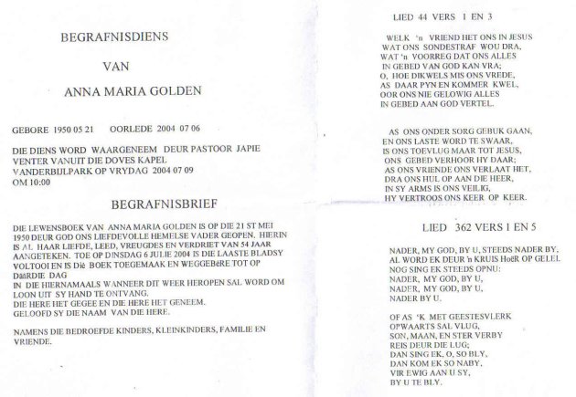 GOLDEN, Anna Maria 1950-2004_1
