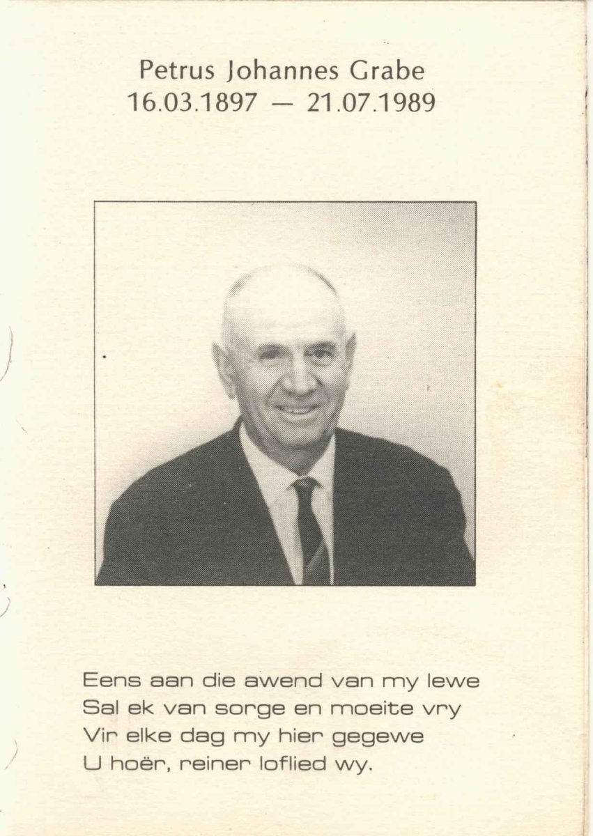 Petrus Johannes Grabe