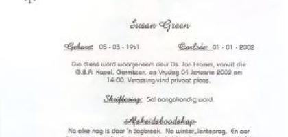 GREEN-Susan-1961-2002