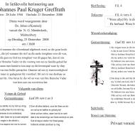 GREFFRATH, Johannes Paul Kruger 1944-2008_2