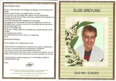 GREYLING-Catharina-Elizabeth-Johanna-Nn-Elize-nee-VanRooyen-1940-2012-F
