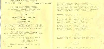 GREYLING-Theunsiena-Catharina-1927-1994-F