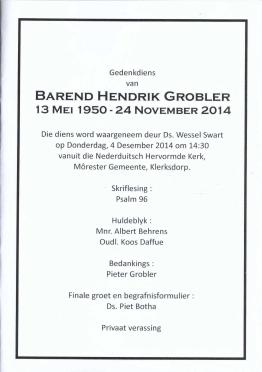GROBLER-Barend-Hendrik-Nn-Hennie-1950-2014-M_2