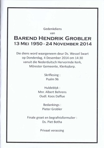 GROBLER-Barend-Hendrik-Nn-Hennie-1950-2014-M_2