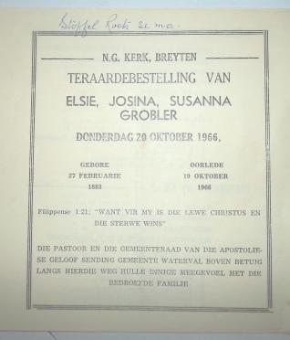 GROBLER-Elsie-Josina-Susanna-1883-1966-F