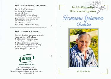 GROBLER-Hermanus-Johannes-Nn-Hermanus-1936-2013-M