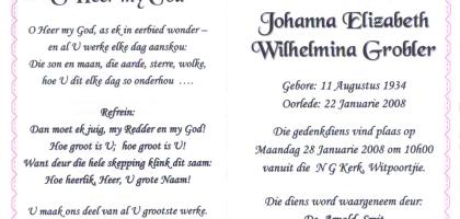 GROBLER-Johanna-Elizabeth-Wilhelmina-1934-2008-F