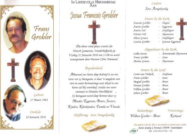 GROBLER-Josua-Francois-Nn-Frans-1962-2010-M