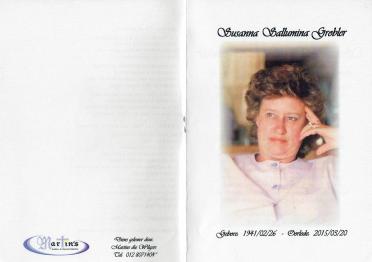 GROBLER-Susanna-Sallumina-1941-2015-F