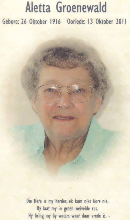 GROENEWALD-Aletta-Johanna-Nn-Aletta.Moekies.OumaPlot.GrootOuma-nee-Erasmus-1916-2011-F_1