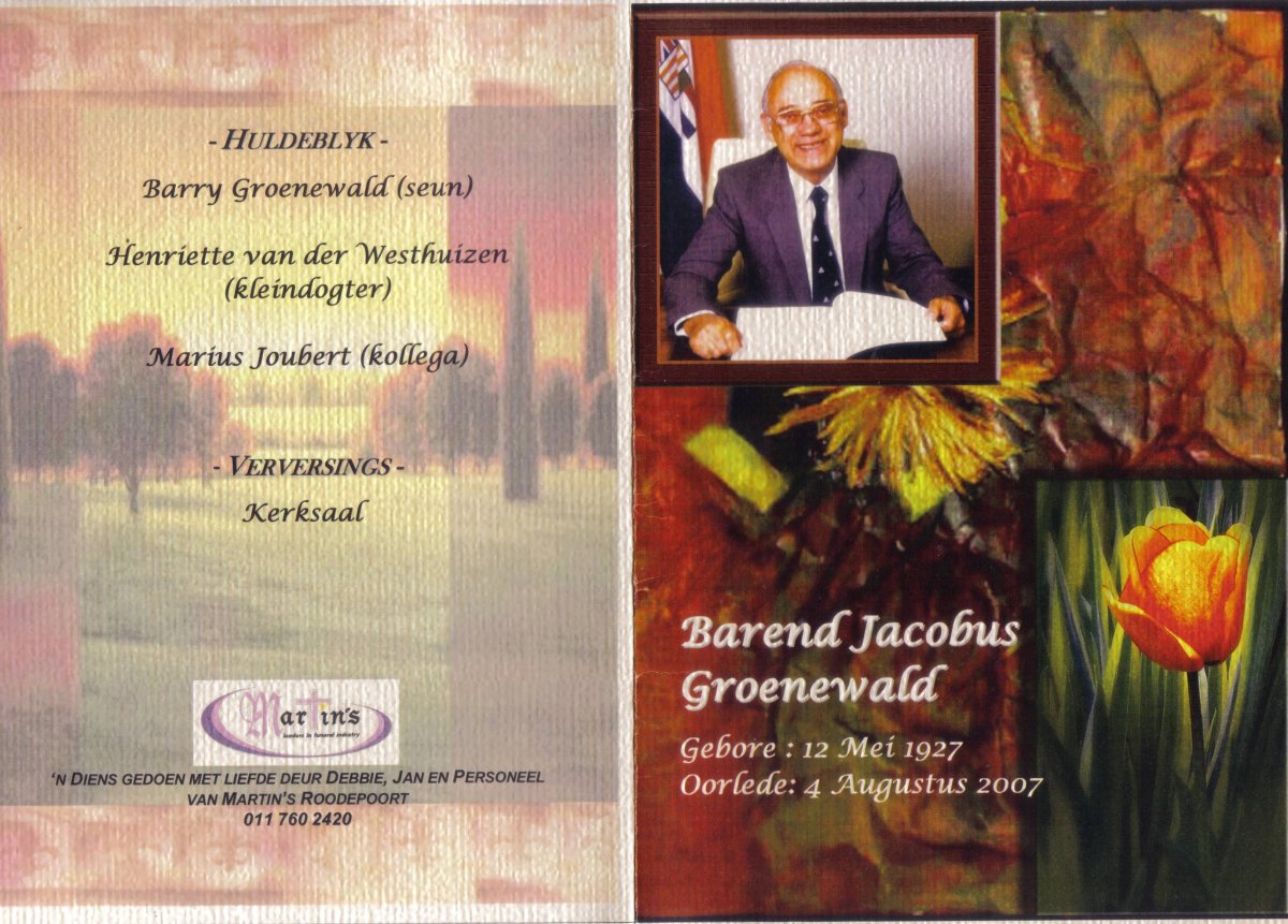 GROENEWALD-Barend-Jacobus-1927-2007-M_1