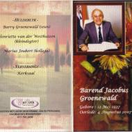 GROENEWALD, Barend Jacobus 1927-2007_1