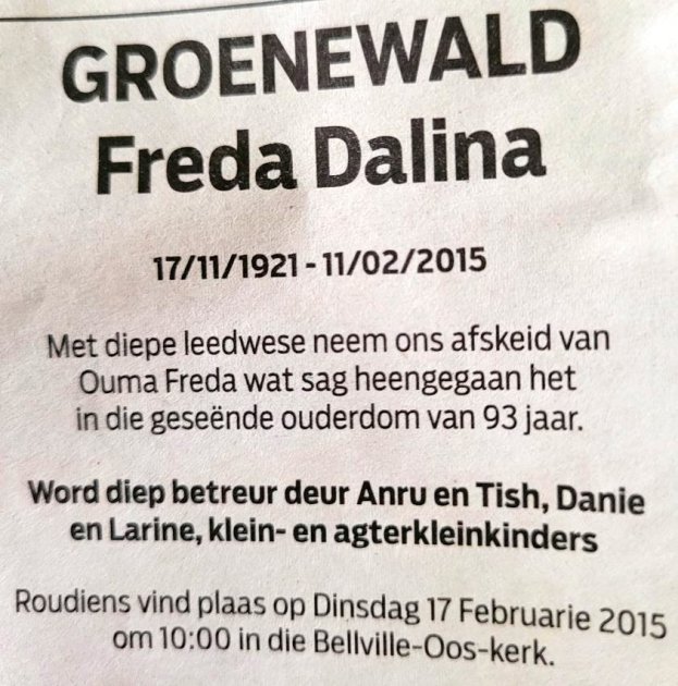 GROENEWALD-Freda-Dalina-Nn-Freda-1921-2015-F_1