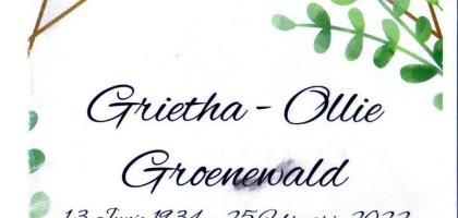 GROENEWALD-Grietha-Nn-Ollie-1934-2022-F