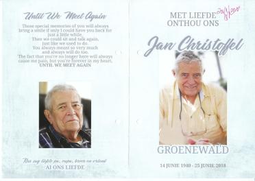 GROENEWALD-Jan-Christoffel-1940-2018-M