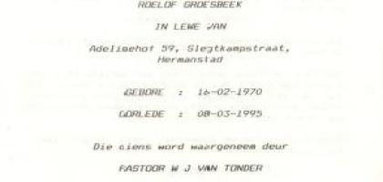 GROESBEEK-Roelof-1970-1995