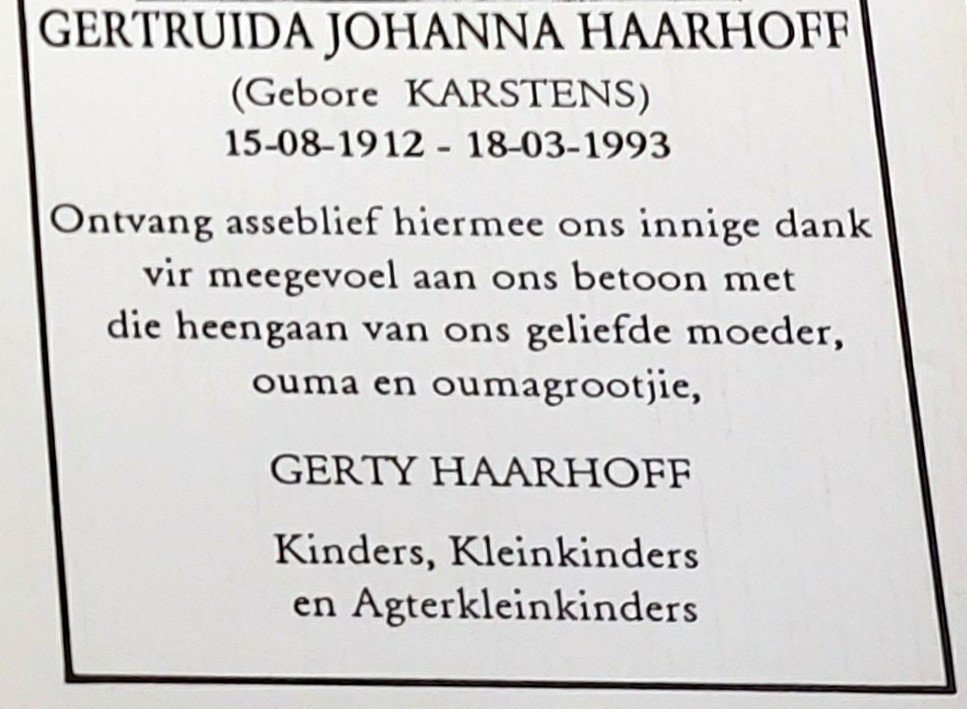 HAARHOFF-Gertruida-Johanna-Nn-Gerty-nee-Karstens-1912-1993-F_99
