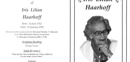 HAARHOFF-Iris-Lilian-1912-2009-F