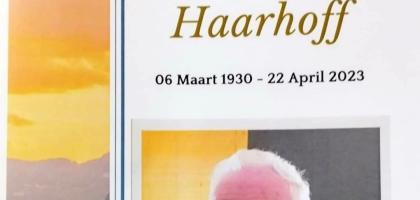 HAARHOFF-Joshua-Benjamin-Nn-Joshua-1930-2023-M