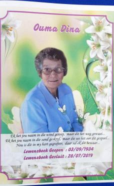 HAGEMANN-Dina-Elizabeth-Nn-OumaDina-1934-2019-F-1