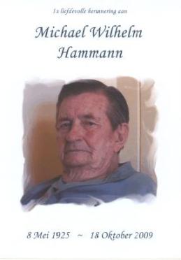 HAMMANN-Michael-Wilhelm-1925-2009-M