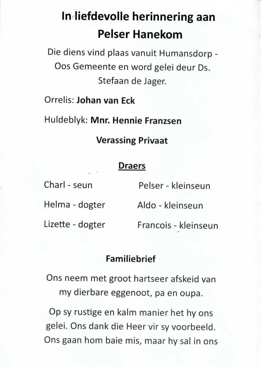 HANEKOM-Pelser-1941-2015-M_2
