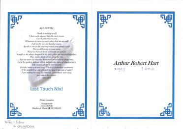 HART-Arthur-Robert-1927-2012-M