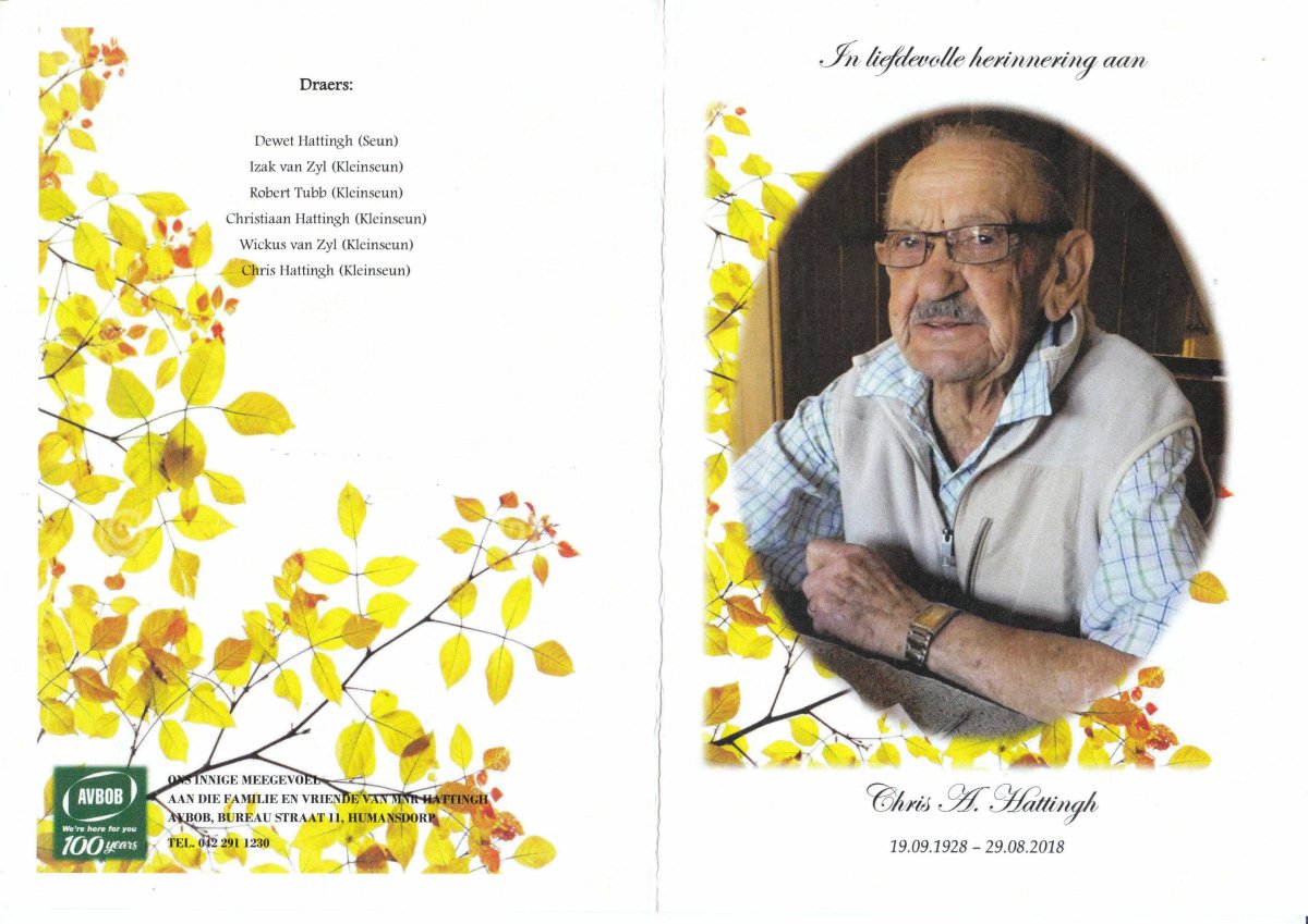 HATTINGH-Christiaan-Arnoldus-Nn-Chris-1928-2018-M_1