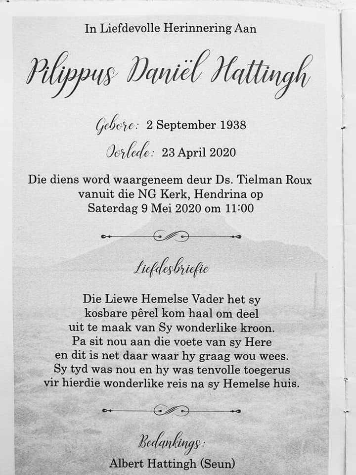 HATTINGH-Pilippus-Daniël-Nn-Philip-1938-2020-M_2