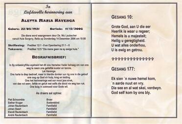 HAVENGA-Aletta-Maria-Nn-Lettie-nee-Schoombie-1921-2006-F_2