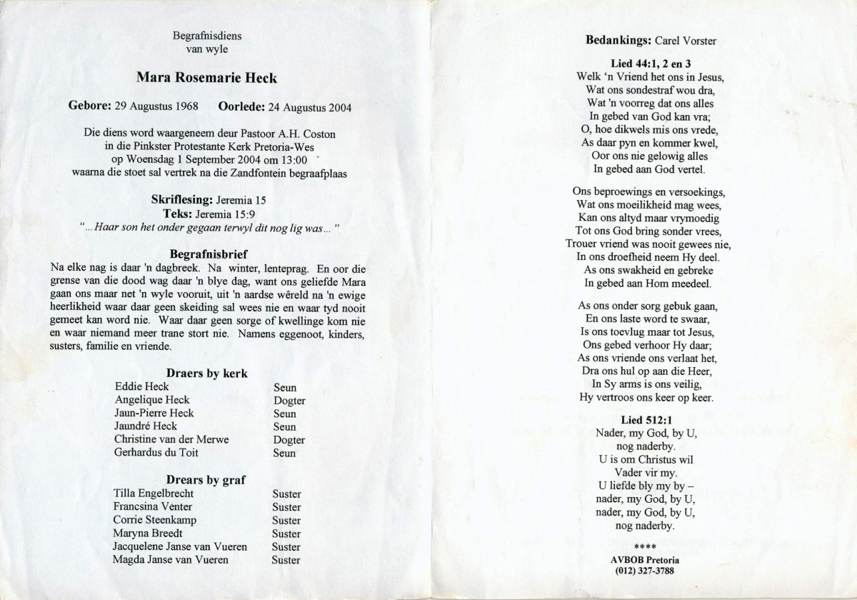 HECK-Mara-Rosemarie-Nn-Mara-nee-JanseVanVueren-1968-2004-F_1