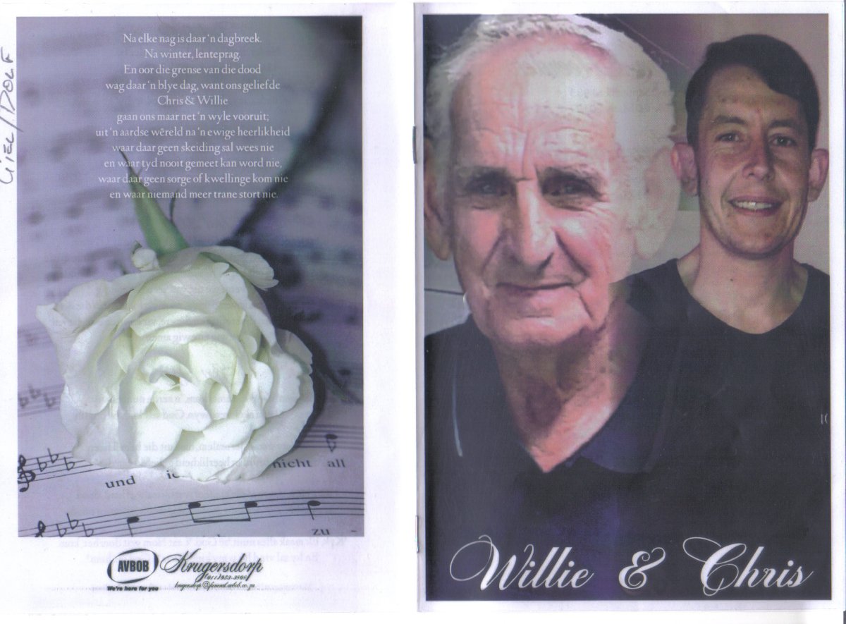 HEERDEN-VAN-Chris-1983-2017-M---WET-DE-Willem-Abraham-Nn-Willie-1945-2017-M_1