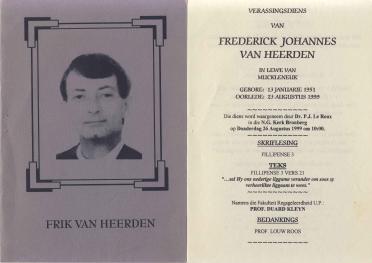 HEERDEN-VAN-Frederick-Johannes-1951-1999-M_1