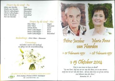 HEERDEN-VAN-Petrus-Jacobus-1951-2014-M_1---HEERDEN-VAN-Maria-Anna-nee-Labuschagne-1951-2014-F_1