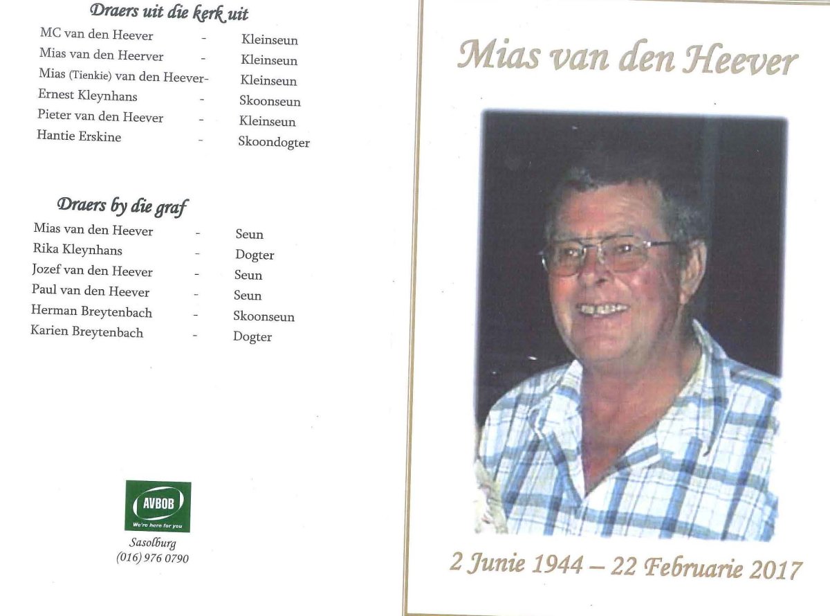 HEEVER-VAN-DEN-Jeremia-Josaja-Nn-Mias-1944-2017-M_1