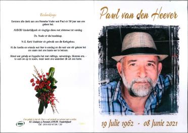 HEEVER-VAN-DEN-Paul-Gideon-Pieter-1962-2021-M
