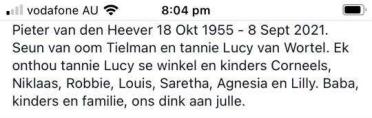 HEEVER-VAN-DEN-Pieter-Nn-Wortel-1955-2021-M